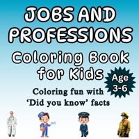 A - Z Themes : J - Jobs and Professions.: Discover interesting professions and how they help the community. (Wiggles and Giggles by SuSi - Coloring book for kids) B0FSCPFDQX Book Cover