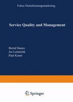 Service Quality and Management 3824467801 Book Cover