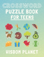 Crossword Puzzle Book For Teens: Fun Activity Books For Young Adults B088LKF9TH Book Cover