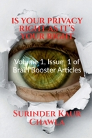 Is Your Privacy Right as It's Your Right 1639204288 Book Cover