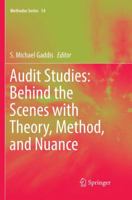 Audit Studies: Behind the Scenes with Theory, Method, and Nuance 3030100200 Book Cover