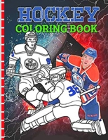 Hockey coloring book: NHL Coloring Book Famous National Hockey League Players and Team B08XNVDG3W Book Cover