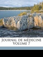 Journal de médecine Volume 7 1172436576 Book Cover