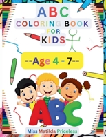 ABC COLORING BOOK FOR KIDS: ABC PHONRTICS B0CL77JWJ8 Book Cover
