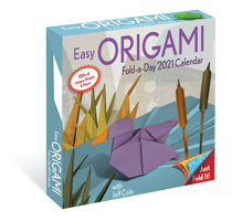 Easy Origami 2021 Fold-A-Day Calendar 1524857467 Book Cover