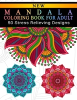 Mandala Coloring Book For Adult: Adult Coloring Book : Meditation Designs, Stress Relieving Mandala Designs : Coloring Book For Adults 1705551386 Book Cover