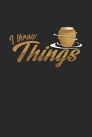 I throw things: 6x9 Pottery - dotgrid - dot grid paper - notebook - notes 1697439624 Book Cover