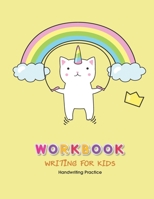 Workbook Writing for kids: Handwriting Practice Book For Kids Writing Page and Coloring Book: Numbers 1-10: For Preschool, Kindergarten, and Kids B08FP45CQQ Book Cover