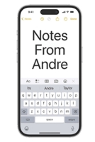 Notes From Andre B0DD1V6BV7 Book Cover