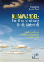 Klimawandel: Eine Herausforderung F R Die Wirtschaft 3836666383 Book Cover