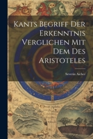 Kants Begriff Der Erkenntnis Verglichen Mit Dem Des Aristoteles 1021480037 Book Cover