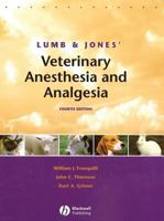 Lumb & Jones' Veterinary Anesthesia and Analgesia, Pfizer 0813815924 Book Cover