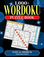 1,000+ Wordoku Puzzle Book for Adults: Word-based Sudoku Puzzles with a secret 9-letter word. B0C7T1MLT1 Book Cover