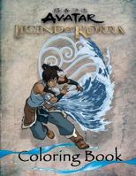 Avatar Coloring Book: Legend of Korra, This Amazing Coloring Book Will Make Your Kids Happier and Give Them Joy 1724946048 Book Cover