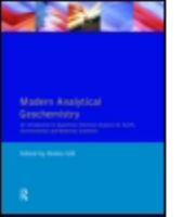 Modern Analytical Geochemistry 0582099447 Book Cover
