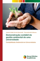 Demonstração contábil da gestão ambiental de uma universidade 6202193581 Book Cover