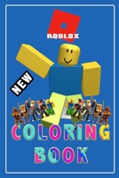 Roblox Coloring Book: Roblox +50 Coloring pages, learn how to draw Roblox Characters step by step, Cute Gift for kids, for girls, for Teens and adults Who Love Roblox Books: Roblox Book, 6" x 9" Amazi B084DPJSKN Book Cover