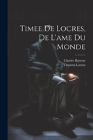 Timee De Locres, De L'ame Du Monde 1021788449 Book Cover