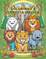 Colorindo a Floresta Mágica (Portuguese Edition) B0CLKMYHNP Book Cover