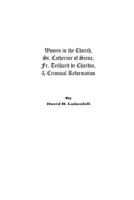 Women in the Church: St. Catherine of Siena, Fr. Teilhard de Chardin & Criminal Reformation 0989242919 Book Cover