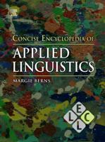 Concise Encyclopedia of Applied Linguistics 0080965024 Book Cover