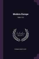 Modern Europe: 1593-1721 1378392272 Book Cover