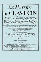 Le Maitre de Clavecin (Facsimile 1753 Edition) 190685792X Book Cover