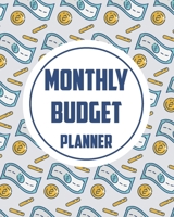Monthly Budget Planner: Expense tracker bill organizer notebook to manage personal finance (140 pages 8 x 10'') Finance Journal planning workbook 1671252748 Book Cover