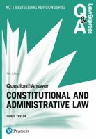 Law Express Question and Answer: Constitutional and Administrative Law 1292259116 Book Cover