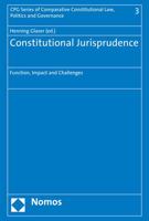 Constitutional Jurisprudence: Function, Impact and Challenges 3848704315 Book Cover
