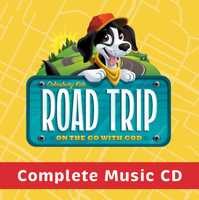 Vacation Bible School (Vbs) 2025 Road Trip Complete Music CD: On the Go with God 1791033768 Book Cover