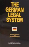 The German Legal System 0421571004 Book Cover