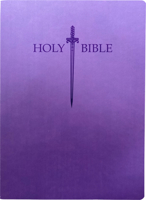 KJVER Sword Holy Bible, Large Print, Royal Purple Ultrasoft, Thumb Index: B0CBLK1426 Book Cover