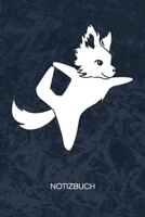 Notizbuch: A5 Kariert - Yoga Trainerin Heft - Hunde Notizheft 120 Seiten KARO - Yoga�bungen Notizblock Hunde Yoga Motiv - Hundefreunde Geschenk 1704371635 Book Cover