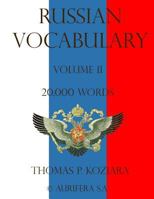 Russian Vocabulary 150020448X Book Cover