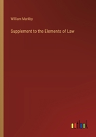 Supplement To The Elements Of Law Considered 1164631748 Book Cover