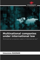 Multinational companies under international law 6208100917 Book Cover