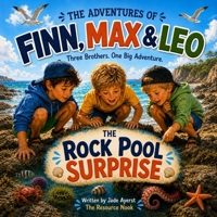 The Rock Pool Surprise (The Adventures of Finn, Max & Leo) B0H85KVYR4 Book Cover