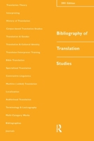 Bibliography of Translation Studies 1900650525 Book Cover