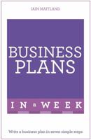 Business Plans in a Week (In a Week) 1473609399 Book Cover