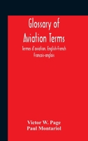 Glossary of Aviation Terms: Termes D'Aviation 1015699022 Book Cover