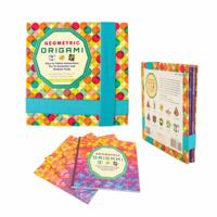 Geometric Origami Kit: Includes 75 Sheets of Origami Paper and Instructions for 10 eye-popping folds 163106178X Book Cover