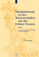Sakularisierung in Den Wissenschaften Seit Der Fruhen Neuzeit: Die Anatomie Des 3110176009 Book Cover