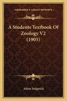 A Students Textbook Of Zoology V2 1166492230 Book Cover