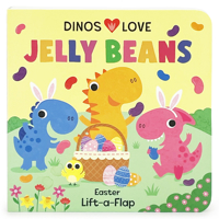 Dinos Love Jelly Beans B0CZ8YRBBT Book Cover