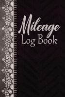 Mileage Log Book: Vehicle Mileage Journal / Record Daily Monthly Yearly Odometer Readings / Destinations & Purpose / Fun Dots Design 1672806089 Book Cover