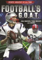Football's G. O. A. T.: Jim Brown, Tom Brady, and More B0GMZ5PBVB Book Cover