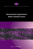 International Organizations before National Courts 0521063647 Book Cover