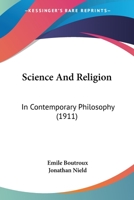 Science et religion dans la philosophie contemporaine 1104531615 Book Cover