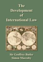 The Development of International Law (Contributions to International Law and Diplomacy.) 1616190558 Book Cover